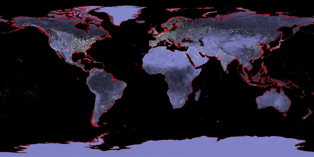 Sea levels wikimedia commons