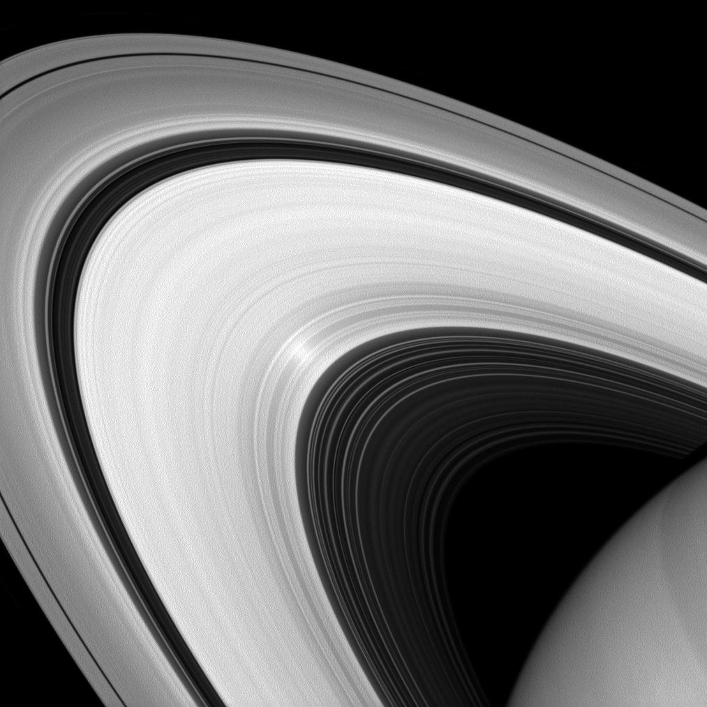 Infrared image of Saturn’s Rings NASA/JPL-Caltech/Space Science Institute