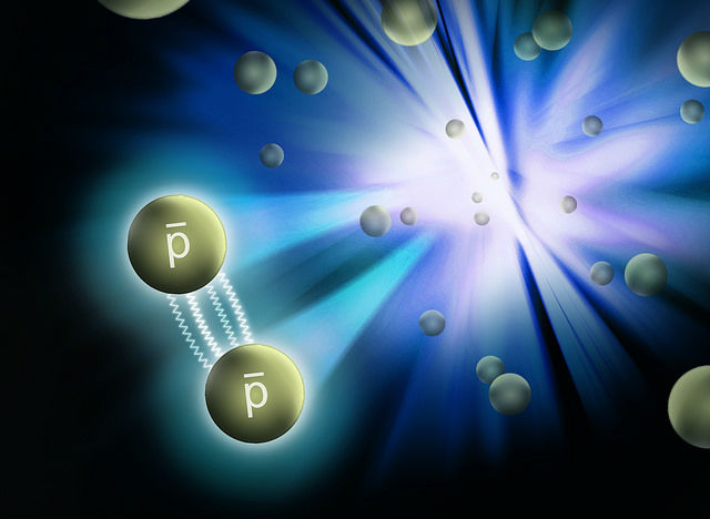 Interaction between antiprotons Brookhaven National Laboratory (CC BY 2.0)