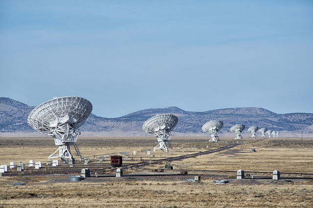 Very Large Array VLA ©John Fowler (CC BY 2.0) via Flickr